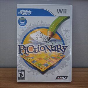 Pictionary (Nintendo Wii, 2010) Untested